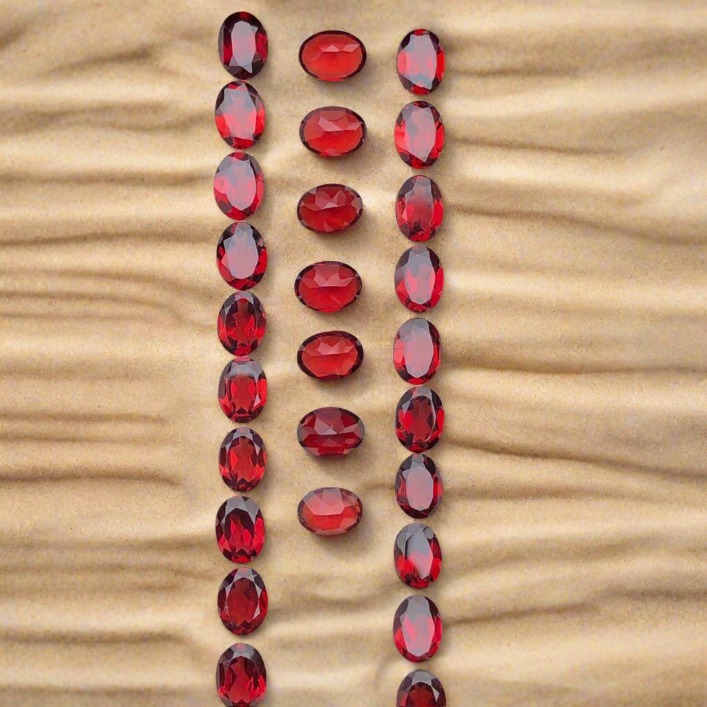 Garnet stone available