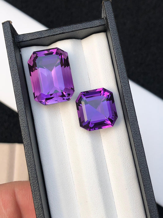 Beautiful faceted Natural Amethyst Available for sale