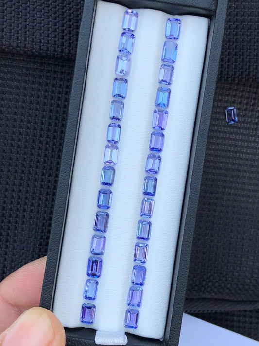  calibrated tanzanite lot available