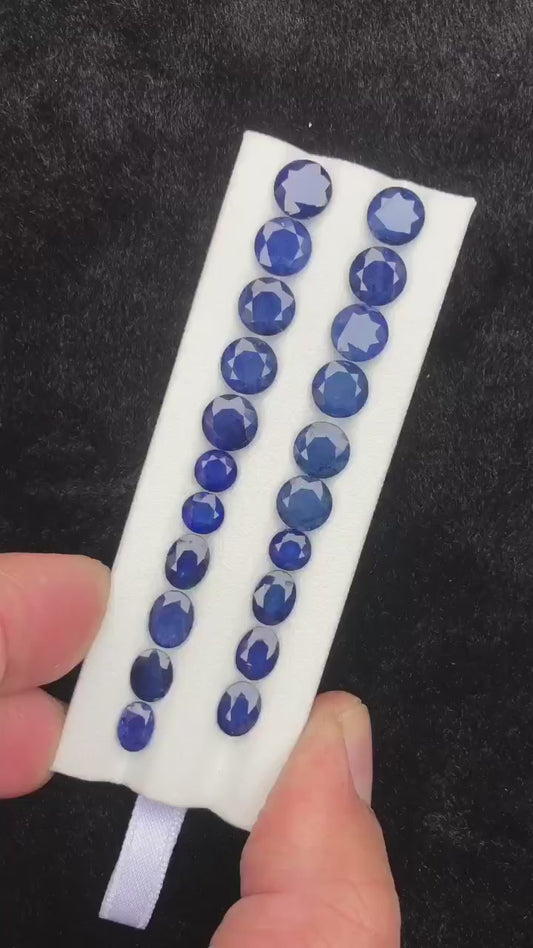 Beautiful sapphire lot available for sale